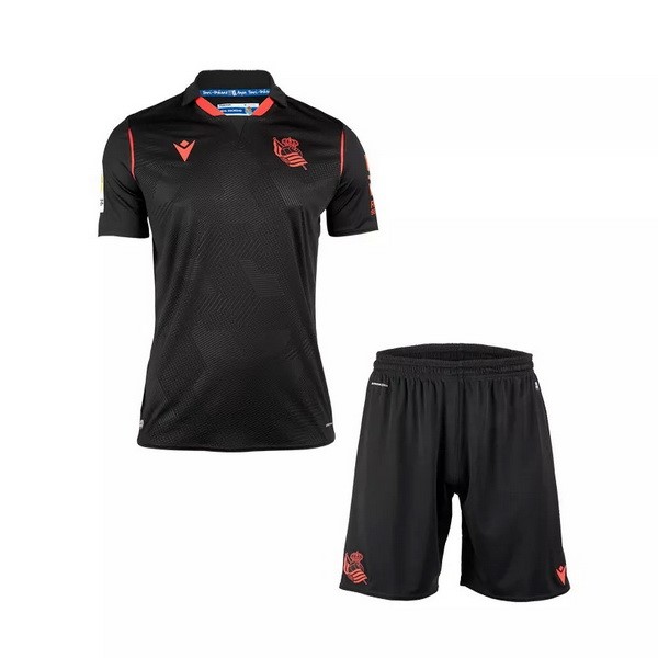 Maillot Football Real Sociedad Exterieur Enfant 2020-21 Noir